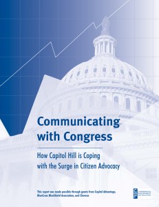 Cover of How Capitol Hill is Coping with the Surge in Citizen Advocacy Report