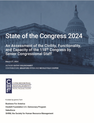 cover of the state of the congress 2024 report